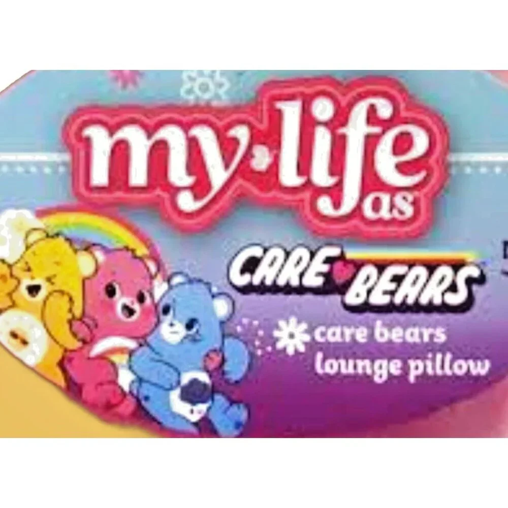 My Life As CARE BEARS Plush Cheer Bear Lounge Pillow For 18 Inch Dolls NEW - Picture 4 of 4